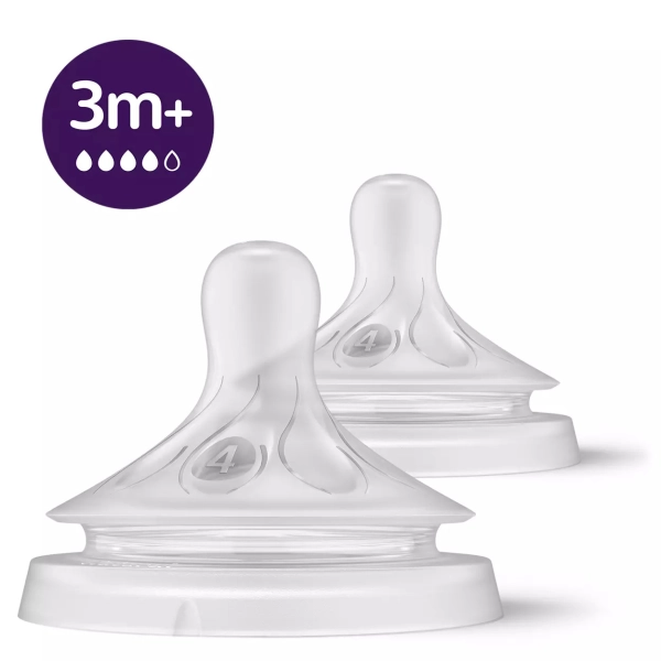 Philips Avent Natural Response smoczek do butelki 3m+ średni wypływ