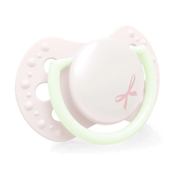 Lovi smoczek silikonowy dynamiczny - Baby Shower Girl 0-2m Mini 2szt.