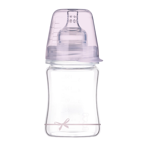 Lovi butelka szklana Diamond Glass 150 ml Baby Shower Girl