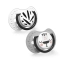 Lovi smoczek silikonowy dynamiczny - Salt & Pepper 6-18m, 2 szt.