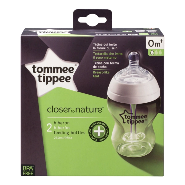 Tommee Tippee closer to nature butelka antylolkowa 260 ml