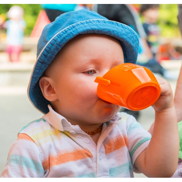 DOIDY CUP KUBEK DO NAUKI PICIA POMARAŃCZOWY 3m+